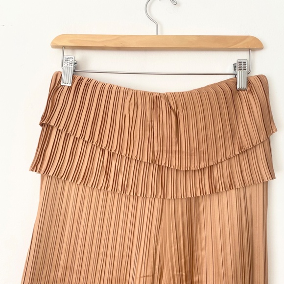 Andrea Iyamah Linea pants in toffee - Picture 8 of 11